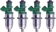 4x Fuel Injector E7T05075 Compatible For Mitsubishi Dingo CQ2A 4G15 GDI DIM0800G Car Injection Nozzl