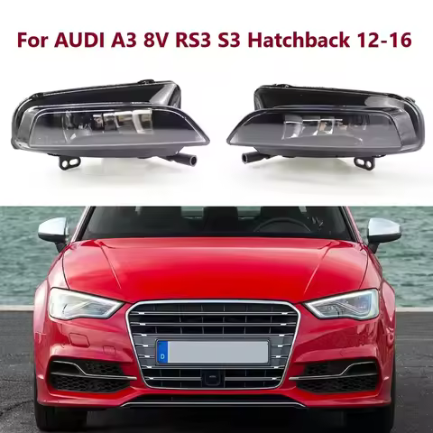 Left / Right Car Fog Driving Light Lamp For AUDI A3 8V RS3 S3 Hatchback 2012-2016 8V0941699D 8V09417