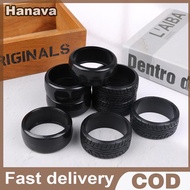 (Hanaya) 4PCS Hard Pattern Plastic Drift Tyre Tires On Road For RC Car Part 1/10 RC Drift Car Yokomo