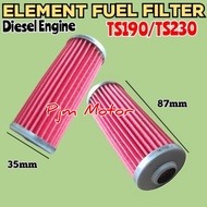 TS190 Element Fos isi filter saringan solar mesin diesel yanmar TS230 TS 190 TS 230