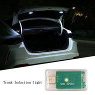 New Portable LED Light For Car Door Foot Trunk Storage Box Induction Wireless Roof Ceiling Reading Lamp USB Charger Interior Parts