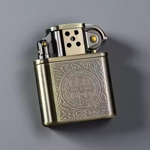 ZORRO Kerosene Lighter 506 Model Constantine Brass Material Retro Grinding Wheel Lighter Cigarette A