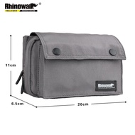 Rhinowalk Bicycle Handlebar Bag Multifunction Bicycle Front Bag For Brompton and 3Sixty Frame Tube Cell Phone Tool Riding Scooter Bag Commuter Outdoor Storage Travel Shoulder Bag Bicycle Accessories Outdoor Sports With Rain Cover