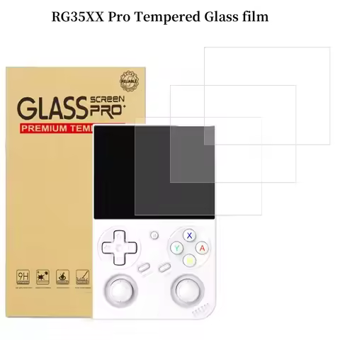 For Anbernic RG35XX Pro Screen Protector Tempered Glass Scratch-Resistant Game Console RG35XXPro HD 