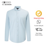 Men's Shirt G2000 Blue Long Sleeve