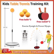 Kids Table Tennis Ping Pong Sports Exercise Training Kit adjustable table tennis toys