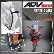 HONDA ADV 150 - HALF CRASH GUARD ( POWDER COATING )