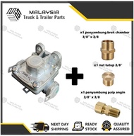 SORL BUNYI BREK ANAK GAJAH BRAKE VALVE TRAILER PLUG AND PLAY SET (PnP) 1602 UNIVERSAL QUICK RELEASE 