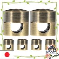 【Direct From Japan】TOYMYTOY Cord Holder Cable Clip Set of 6 Brass Style Metal Cable Fixation DIY Pen