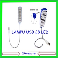 Cool White 1.5W mini usb led lamp plug usb on of light flexible bright mini usb lamp aesthetic led r