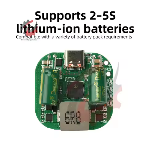 IP2368 2-5S 100W PD Bidirectional Charging Module - Buck-Boost Fast Charge/Discharge with Type-C Int