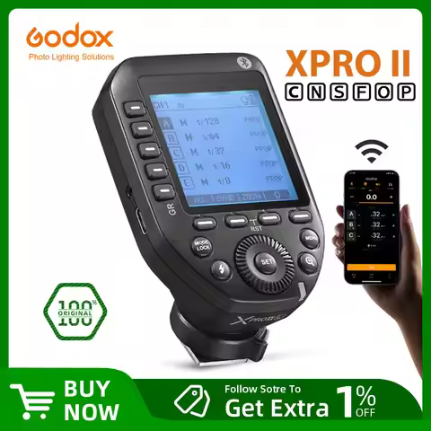Godox XPROII-C XPROII-N XPROII-S XPROII-F TTL HSS 2.4G Wireless X System Trigger Transmitter for Can