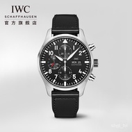 IWC_ Official Flagship Pilot Series Chronograph Watch Men's Mechanical Watch Men's Watch