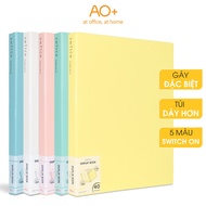 A4 Switch ON AO+ Leaf Cover, 0.06 mm Thick Bag (20/ 40 Leaves) - WD622/WD624