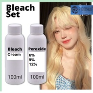 Piaochun Bleach Rambut Cream Serbuk Peluntur Bleaching Powder