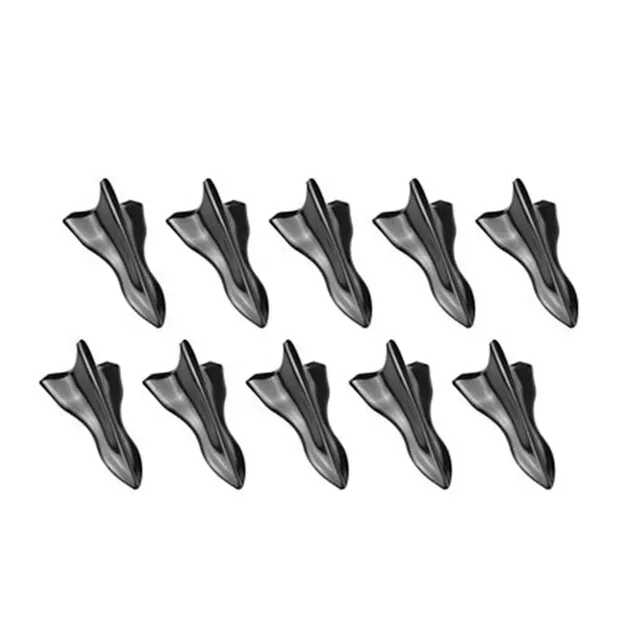 1/10Pcs Universal Rear Roof Shark Fins Spoiler Wing Kit Car Roof Spoiler Bumper Spoiler Shark Fin Di