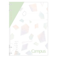 KOKUYO Campus 2x2 Thin Binder/B5/Ore Green eslite
