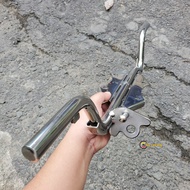 Stainless steel footrest for Fu125, Fu18