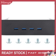 Henye USB 3.0 front panel  USB3.0 20PIN 4-port hub Optical drive expansion High-speed adapter for 3.0/2.0/1.1 devices with plug and play