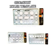 GEOMETRY RULER TEMPLATE 3 DESIGN
