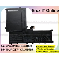 Asus Pro ADVANCED B9440 B9440UA B9440UA-XS51 B9440UA-XS74 Series 0B200-02350100 C41N1619 Laptop Batt