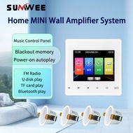 86A-3 20W wall amplifier & BS005 5W Bluetooth speaker Suitable for Restaurant shop bathroom