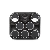 【KONIX】桌上型電子鼓 (行動爵士鼓組/數位打擊板/打點板/雙踏板/贈鼓棒)