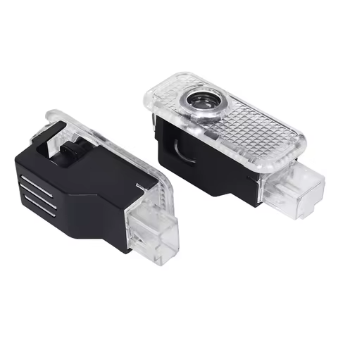 LED Car Interior Door Welcome Warning Light For AUDI A6 C5 C6 C7 A1 A3 8P 8L A4 B5 B6 B7 B7 B8 B9 A5