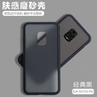 [ส่งจากไทย] เคสขอบสี ผิดด้าน Case Xiaomi Redmi Note 9 เคสโทรศัพท์ เสี่ยวมี่ เคสกันกระแทก ขอบนิ่มหลังแข็ง เคส xiaomi redmi note 9