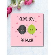 [SG Seller] Cute Greeting Card for him or her, Valentines Day Gift, Anniversary Gift