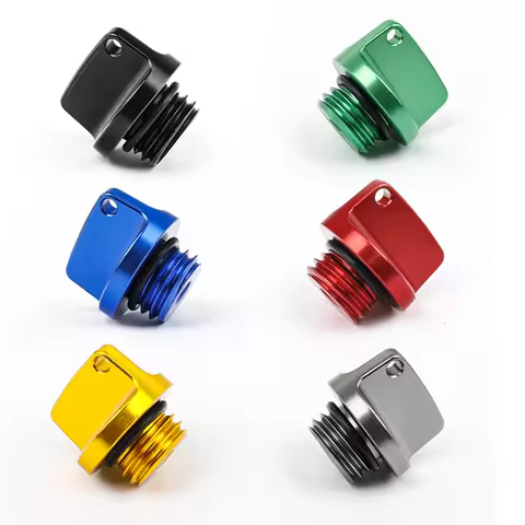 Motorcycle Crankcase Cap CNC Engine Oil Filler Screw Cover Plug M20*2.5 for Yamaha MT09 FZ09 MT09Tra