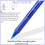 FL Pack of 6 Erasable Pens Friction Ink Multi Color Clicks Design for School Office