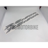 Honda RS150 RS150R V1 & V2 V3 V4 V5 Coverset Tepi Body Cover Set Logo Emblem Vietnam Silver Chrome