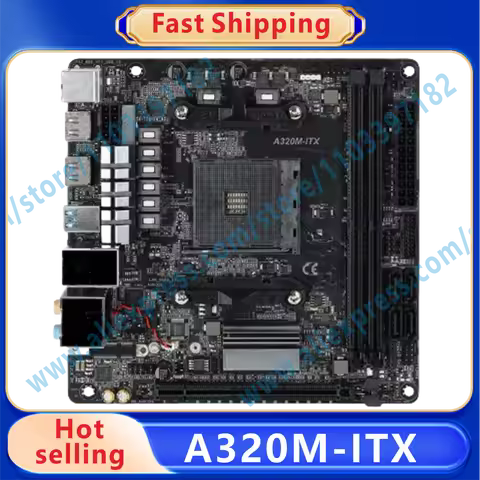 A320M-ITX A320 A320M Motherboard AM4 DDR4 32GB M.2 USB3.1 HDMI OK