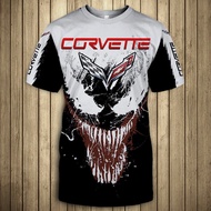 Corvette C7/Design Chevrolet Number 2/Top Men's US 3D T-Shirt/Hot Gift/S-5XL