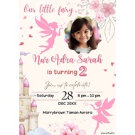 Kad hari jadi digital |Jemputan | Birthday card digital | Kad jemputan | Kenduri Akikah