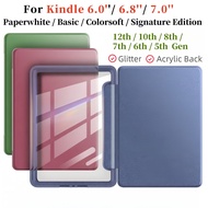 Glitter Acrylic Case For kindle 6" 6.8" 7" Paperwhite Colorsoft Signature Edition 1st 12th 11th 10th