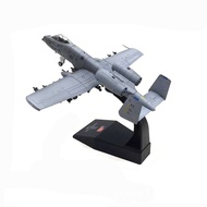 ใหม่ 1/100 สเกล US A-10 A10 Thunderbolt II Warthog Hog เครื่องบินโจมตี เครื่องบินรบ โมเดลโลหะหล่อ ขอ