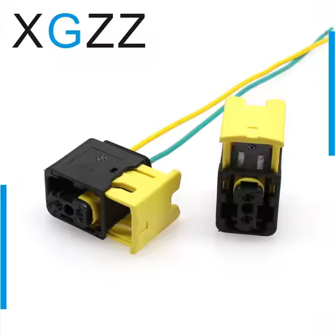 1-1418448-2 is suitable for the Jiefang J6P oil-water separator plug connection wire, two hole conne