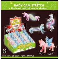 FT Led Telescopic Giraffe Tube TIGER Pop Tube/ Educational Decompression Toy POP LED