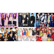 OFFICIAL KPOP GROUP POSTER BTS EXO TXT 2PM STRAYKIDS