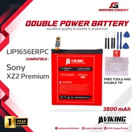 VIKING Baterai LIP1656ERPC Sony Xperia XZ2 PREMIUM AU SOV38 H8166 H8116 Double Power Batre Batrai Or