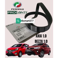 6pk 1155  Perodua axia 1.0/bezza 1.0 100% original proganti fan belt/v-belt/engine belting 9004a-87r