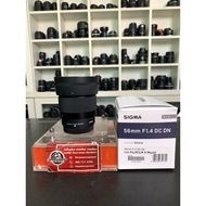 Sigma 56mnF 1.4 Dc DN for fujifilm