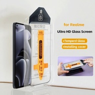 Full Glue Cover Tempered Glass For Realme 14 14T 14X GT7 T GT5 GT 7 7T 5 Neo5 C75 C75X C73 C71 C61 C