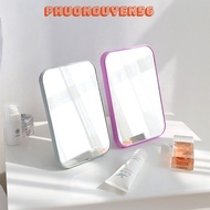 Korean Rectangular Frame Desk Mirror, Makeup Mirror for Girls - GUONG