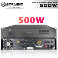 AmpAudio 500W Public Address Amplifier/ Power Amplifier for Public Address (4Ω/ 70V-100V )