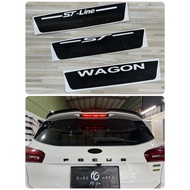 Focus wagon Mk4 Mk4.5 Active Brake Light Sticker Car Third Rear Car Sticker