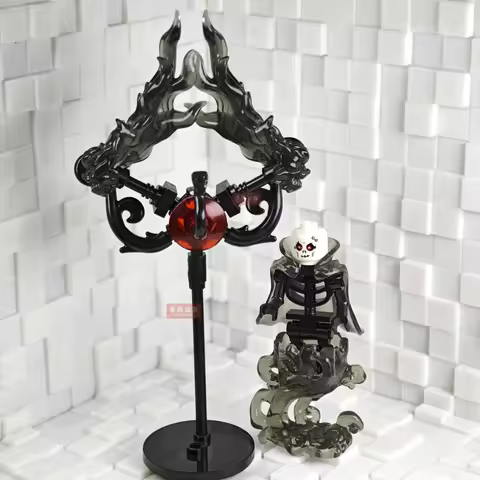 MOC Halloween Animation Weapon Building Block figures Accessories block bricks,Compatible With Assem