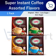Super Instant Coffee Assorted Signature Coffee (Original / Rich / Less Sugar / Zero Sugar Added)